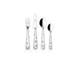Kinderbesteck VILLEROY & BOCH "Kinderbesteck-Set Disney Stitch bunt", bunt, 1, Essbesteck-Sets, Kinderbesteck, Spülmaschinenfest, Mikrowellensicher