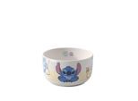Kinderschale VILLEROY & BOCH "Müslischale Disney Stitch 440 ml bunt", bunt, B:12,3cm H:7cm L:12,3cm T:12,3cm Ø:12,3cm, Schüsseln, Kinderschale, Spülmaschinenfest, Mikrowellensicher
