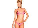 Dessous-Set mit Schleifen, 2 Teile