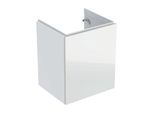 Geberit Acanto Waschtischunterschrank 500608012 44,6x53,4x37,6 cm, Glas weiß - weiß hochglanz
