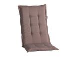 Ambia Garden , Taupe , Textil , Füllung: Schaumstoff, Vlies , 50x8x123 cm , mittels Bändern zu befestigen, mittels Gurtband zu befestigen ,