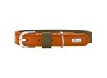 Dog Sport HUNTER Hundehalsband wolmar biothane x leder khaki M