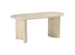 P & B , Eichefarben, Beige , Stein, Holzwerkstoff , oval , 90x76x180 cm ,