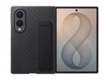 SAMSUNG Smartphone-Hülle "Carbon Standing Case für Galaxy Fold8", schwarz, Smartphones, Hüllen, Backcover, Schutzhülle, Handyschutzhülle, Case, Schutzcase, stoßfest, Smartphone-Hülle