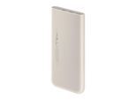 SAMSUNG Powerbank "Super Fast Charging 10.000 mAh 25W (EB-P3401)", beige, 3,7 V 10.000mAh, Akkumulatoren, Powerbank