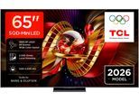 TCL Mini-LED-Fernseher "65C8LX1", Energieeffizienz: D, schwarz, 65 ″, Fernseher, SQD-Mini LED, HDR 6000 Nits, 100%BT.2020, 144Hz, AiPQ Pro,Dolby Vision, Mini-LED-Fernseher