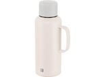 Thermoflasche ZWILLING "Thermo Plus", beige (cream), H:27,3cm, Edelstahl, Trinkflaschen, Thermoflasche, Edelstahl, Doppelwandig, Auslaufsicher