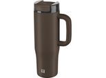 Thermoflasche ZWILLING "Thermo Plus", chocolate, H:25,6cm, Edelstahl, Trinkflaschen, Thermoflasche, Edelstahl, Doppelwandig, Auslaufsicher