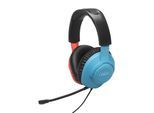 JBL Gaming-Headset "Quantum 100N", bunt (blau, rot), B:25cm H:10,5cm T:27cm, Kopfhörer, JBL QuantumSOUND Signatur, abnehmbares Mikrofon mit Stummschaltung, Gaming-Headset