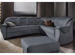 Ecksofa SIT & MORE "Benson L-Form", grau (dunkelgrau), B:265cm H:94cm T:215cm, NaturLeder;Luxus-Microfaser;Luxus-Kunstleder;Primabelle-Microfaser, Sofas, Ecksofa, wahlweise mit Schlaffunktion