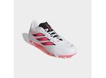 Fußballschuh ADIDAS PERFORMANCE "PREDATOR CLUB, FESTE BÖDEN/GEMISCHTE BÖDEN", Damen, Gr. 46, pink (cloud weiß, solar turbo, core schwarz), Synthetik, Schuhe Fußballschuh, für viele verschiedene Böden geeignet