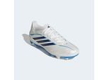 Fußballschuh ADIDAS PERFORMANCE "COPA PURE IV CLUB, FESTE / GEMISCHTE BÖDEN", Damen, Gr. 42, zero metallic, dunkelblau, lucid ray blau, Synthetik, Schuhe Fußballschuh, für viele verschiedene Böden geeignet