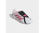 Fußballschuh ADIDAS PERFORMANCE "PREDATOR LEAGUE KIDS, KUNSTRASEN, UMSCHLAGBARE ZUNGE", Mädchen, Gr. 32, pink (cloud weiß, solar turbo, core schwarz), Synthetik, Textil, Schuhe Fußballschuh, für Kinder & Jugendliche