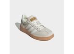 Sneaker ADIDAS PERFORMANCE "HANDBALL SPEZIAL MESSI C", Mädchen, Gr. 34, beige (ivory, ivory, gold metallic), Leder, Schuhe Sneaker, für Kinder & Jugendliche