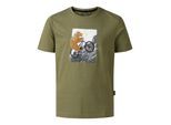Dare 2B Kinderen Trailblazer III Logo T-Shirt (Nefrietgroen)