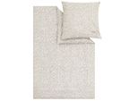 Bettwäsche S.OLIVER JUNIOR "Satin-Flanell Kombi-Bettwäsche s.Oliver", beige, B/L: 155cm x 220cm, 1 Stk., 1 Stk., Mako-Satin, B/L: 80cm x 80cm, 2, Mako-Satin, Obermaterial: 100% Baumwolle, Bettwäsche, Bettwäsche, mit glatter Satin- und kuscheliger Flanellseite
