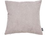 Dekokissen DONE. "EIRA", puder, B:60cm H:1cm L:60cm, Polyester, Dekokissen_Sitzkissen_Kissenhüllen, Weicher Webstoff