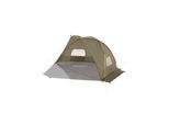 Kuppelzelt JACK WOLFSKIN "BEACH SHELTER III", beige (weiß, pepper), Zelte, Strandmuschel, UV-Schutz, windstabil