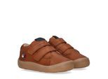 Lauflernschuh TOMMY HILFIGER, Baby, Gr. 20, braun, Synthetik, Schuhe Lauflernschuh, Barfußschuh, Halbschuh, Klettschuh mit Logoschriftzug