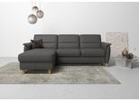 Ecksofa HOME AFFAIRE "Palmera L-Form, B: 244 cm - OTTO. Verlässliche Qualität.", braun (mocca), B:244cm H:89cm T:163cm, Luxus-Microfaser (100% Polyester);Struktur (100% Polyester);Luxus-Microfaser in Lederoptik (100% Polyester), Sofas, Ecksofa, optional Schlaffunktion & Bettkasten, Federkern