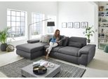 Ecksofa DIE PLANBAR "MP-IN17041 L-Form, Breite 325 cm", grau, B:325cm H:85cm T:195cm, 100% Polyester, Sofas, Ecksofa, Sitztiefenverstellung, optional Kopfteilverstellung & Schlaffunktion