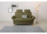 2-Sitzer OTTO HOME "Westerland", grün (olive), B:166cm H:90cm T:89cm, 98% Polyester 2% Polyamid, Sofas, Federkern-Polsterung. wahlweise mit Armlehnfunktion