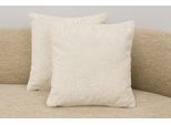Dekokissen OTTO HOME "Nyborg", beige, unifarben, B:40cm H:40cm, Polyester, Dekokissen_Sitzkissen_Kissenhüllen, Dekokissen mit Füllung, Sofakissen 2er Set 40x40cm