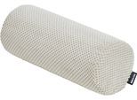 Nackenrolle DONE. "EIRA", beige, B:50cm H:22cm L:50cm, Polyester, Funktionskissen, Nackenrolle, Weicher Webstoff