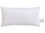 Federkissen FRAU HOLLE "Frau Holle", weiß, B:40cm L:80cm, Bezug: 100% Baumwolle. Füllung: 85% Gänsefeder, 15% Gänsedaunen, Kopfkissen, Kopfkissen 40x80 cm, 80x80cm, fest