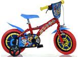 Kinderfahrrad DINO BIKES "12" Paw Patrol stabiler Stahl-Rahmen, Stützräder, kindgerecht" Gr. 22, rot, Fahrräder, Kinder, 22cm, 12 Zoll (30,48cm), mit Stützrädern und Frontschild