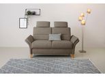 2-Sitzer OTTO HOME "Westerland", grau (taupe), B:166cm H:90cm T:89cm, 98% Polyester 2% Polyamid, Sofas, Federkern-Polsterung. wahlweise mit Armlehnfunktion