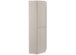 Xora Eckschrank, Kaschmir, Holzwerkstoff, 5 Fächer, 60x210x60 cm, Schlafzimmer, Kleiderschränke, Eckschränke