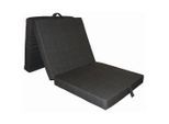 Boxxx Klappmatratze, Dunkelgrau, Textil, H2, 70x190 cm, Oeko-Tex® Standard 100, wendbar, Tragegriffe, Schlafzimmer, Matratzen Shop, Matratzen, Klappmatratzen