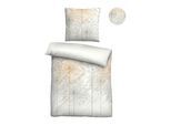 Bettwäsche BIBERNA "0614510", gold, B/L: 135cm x 200cm, 1 Stk., 1 Stk., Mako-Satin, B/L: 80cm x 80cm, 2 Stk., Mako-Satin, Obermaterial: 100% Baumwolle, Bettwäsche, Bettwäsche, feiner Glanz + weicher Griff, pflegeleicht, ganzjährig einsetzbar, RV