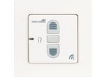 Rollladen-Funksteuerung SCHELLENBERG "Unterputz, Smart Home Funk-Rollladenschalter", weiß, B:8cm H:8cm, Kunststoff, Funksteuerungsmodule, zur Funk-Nachrüstung für mechanische Antriebe, weiß