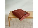 Wohndecke S.OLIVER "s.Oliver Decke Kuschelsoft", braun (terra), B:150cm L:200cm, Polyester, Wohndecken, Wohndecke, 150 x 200 cm, in bunten Farben, weich, 330g/m²