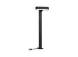 LED Pollerleuchte PAULMANN "Plug & Shine Ito IP65 3000K 6W Anthrazit", grau (anthrazit), B:27,7cm H:110,3cm T:18,8cm, Leuchten, LED Pollerleuchte, Einzelleuchte Horizontale Ausrichtung