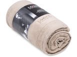 Saunatuch "Saunatuch LOOKS by Wolfgang Joop", beige, B:80cm L:200cm, Frottier, Baumwolle, LOOKS BY WOLFGANG JOOP, Handtücher, Weich und schnelltrocknend