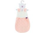 Babyschlafsack TRÄUMELAND "Außenschlafsack LIEBMICH, Design Märchengold", Baby, Gr. 68/74, rosa, Bezug: 100% Baumwolle. Füllung: 70% Polyester, 30% Lyocell (TENCEL™), Schlafsäcke