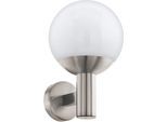 EGLO Deckenleuchte "NISIA-Z", silber (silberfarben), H: 31,5cm, 1 Stk., Leuchten, Deckenleuchte in silber aus Edelstahl - inkl. E27 - 9W, Deckenleuchte