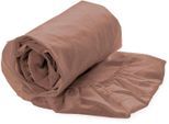 Spannbettlaken HECKETT & LANE "Yellow Spannbetttuch Percale", rosa (canyon, rose), B:90cm L:220cm, Perkal, Obermaterial: 100% Baumwolle, Bettlaken, Spannbettlaken, Spannbetttuch aus 100% Baumwolle, Hochwertige Perkal, Gummizug rundum