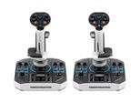 THRUSTMASTER Simulations-Controller "Sol-R 2 HOSAS Space Sim Duo", schwarz-weiß (weiß, schwarz), B:19,6cm H:24,7cm T:19,6cm, Spielecontroller