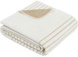 Wohndecke S.OLIVER "s.Oliver", beige (natur), B:150cm L:200cm, Baumwolle, Polyacryl, Polyester, Wohndecken, Wohndecke, in harmonischem Design