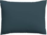 Kissenbezug SCHLAFGUT "Premium Kissenbezug Knitted Jersey (1 St)", grau (grau deep), B:70cm L:90cm, Jersey, Obermaterial: 95% Baumwolle, 5% Elasthan, Kissenbezüge, Kissenbezug, Ton-in-Ton Reißverschluss, Bio-Baumwolle mit Elasthan, Uni, OEKO Tex