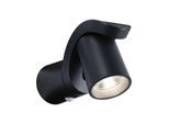 LED Außen-Wandleuchte PAULMANN "Cuff IP44 76x217mm 3000K 10W 700lm 230V 70 Aluminium", grau (anthrazit), B:7,6cm H:11,6cm T:21,7cm, Leuchten, Bewegungsmelder
