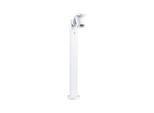 LED Pollerleuchte PAULMANN "Cuff IP44 782mm 3000K 10W 700lm 230V 70 Aluminium", weiß, B:7,6cm H:78,2cm T:16,6cm, Leuchten, LED Pollerleuchte, Bewegungsmelder