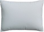 Kissenbezug SCHLAFGUT "Premium Kissenbezug Woven Fade Satin (1 St)", bunt (lila light, blau light), B:60cm L:80cm, Mako-Satin, Obermaterial: 100% Baumwolle, Kissenbezüge, Kissenbezug, Ton-in-Ton Reißverschluss, Fadendichte von 300tc, Streifen, OEKO Tex
