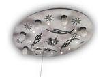 NIERMANN Deckenleuchte "Gothic, Kinderlampe, Kinderzimmer", bunt, 5, H: 7cm, 1 Stk., Leuchten, Deckenleuchte Gothic, Kinderlampe