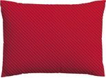Kissenbezug SCHLAFGUT "Premium Kissenbezug Woven Fade Satin (1 St)", bunt (rot deep, lila deep), B:70cm L:90cm, Mako-Satin, Obermaterial: 100% Baumwolle, Kissenbezüge, Kissenbezug, Ton-in-Ton Reißverschluss, Fadendichte von 300tc, Streifen, OEKO Tex