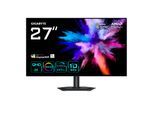 GIGABYTE Gaming-Monitor "GO27Q24G", Energieeffizienz: F (A-G), schwarz, Monitore, dreh-,neig-,schwenk-, höhenverstellbar